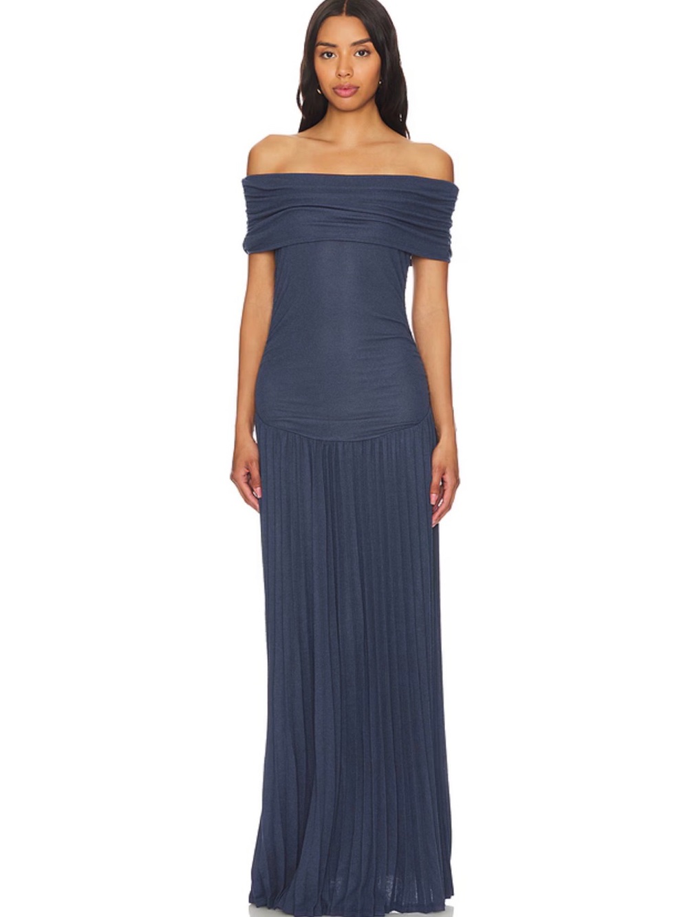 Lioness Field Of Dreams Maxi Dress in Navy